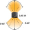 Garden Lights: Goura Wandlamp 12 Volt - Antraciet