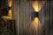Garden Lights: Goura Wandlamp 12 Volt - Zwart