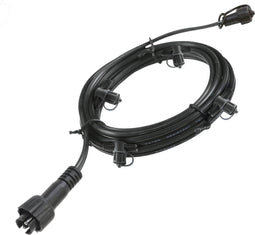 Garden Lights: Hoofdkabel Vast 15 Meter - Zwart