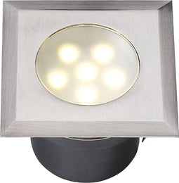 Garden Lights: Leda Grondspot 12 Volt - Zilvergrijs