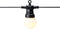 Garden Lights: Partylights Lichtsnoer 12 Volt - Zwart