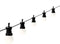 Garden Lights: Partylights Lichtsnoer 12 Volt - Zwart