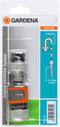GARDENA Kunststof Kraanaansluiting Steekkoppeling - 13 mm (1/2) Ø, 15 mm (1/2) Ø, 24,2 mm (3/4) binnen - 18285-20