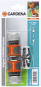 GARDENA Kunststof Slangkoppeling 13 mm (1/2) Ø - Steekkoppeling Set - 18283-20
