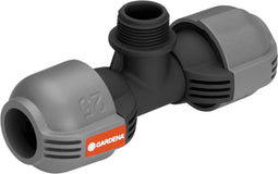 GARDENA Sprinklersysteem - T-stuk 25mm x 3/4" buitendraad