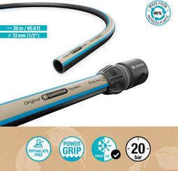 GARDENA Tuinslang Zwart 20 m 1/2 inch 1 stuk(s) - 18930-20