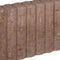 Gardenlux Tapijttegel - Mini Palissadeband - Bruin - 10 Stuks - 6x25x50 cm