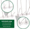 Gardigo Bird Repellent Spikes Spikes tegen duiven Functies Afschrikking 400 cm