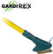 GardiREX Weed Brush, Stalen onkruidborstel met 140cm steel instelbaar – voegborstel - met steel - borstel is vervangbaar - voegenkrabber - voegen borstel