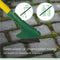 GardiREX Weed Brush, Stalen Onkruidborstel met Voegenkrabber - 2 Delige set - Onkruidkrabber met 140cm steel – Voegborstel - Onkruidmes