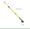 GardiREX Weed Brush, Stalen Onkruidborstel met Voegenkrabber - 2 Delige set - Onkruidkrabber met 140cm steel – Voegborstel - Onkruidmes