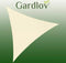 Gardlov Beige Zonneschermzeil 3x3x3m - Superieure Bescherming en Stijl