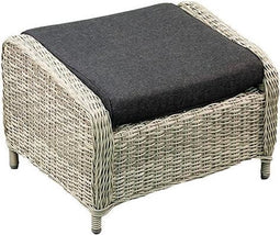 Gardolo Footstool - aflopend design HM15-3 off white - stof 239