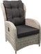 Gardolo Lounge stoel gasveer HM15-3 off white - stof 239