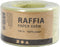 Garen - Papier raffia garen - 100% houtvezel - lichtgroen - B: 7-8 mm - 100m - 1 rol