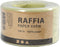 Garen - Papier raffia garen - 100% houtvezel - lichtgroen - B: 7-8 mm - 100m - 1 rol