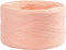 Garen - Papier raffia garen - 100% houtvezel - lichtroze - B: 7-8 mm - 100m - 1 rol
