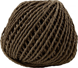 Garen Weaving Paper 3 Mm Donkerbruin 40 Meter Per Bol