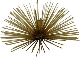 PTMD Tea Kandelaar - H12 x Ø26 cm - Ijzer - Goud