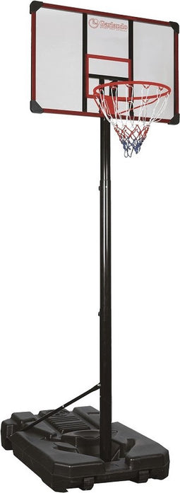 Garlando - Basketbalpaal - Houston - 200 cm tot 305 cm hoog - Professionele afmetingen - Verstelbaar - Basketbalring - Verplaatsbaar - Basketbal voor buiten