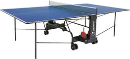 Garlando Challenge Indoor - Tafeltennistafel - Ideale Starterstafel - Stevig - Blauw