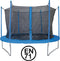 Garlando - Combi L - Trampoline met Veiligheidsnet - voor Kinderen en Volwassenen - Rond - 305 cm - met Veilige Rand - Blauw