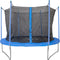 Garlando - Combi M - Trampoline met Veiligheidsnet - voor Kinderen en Volwassenen - Rond - 244 cm - met Veilige Rand - Blauw