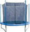 Garlando - Combi M - Trampoline met Veiligheidsnet - voor Kinderen en Volwassenen - Rond - 244 cm - met Veilige Rand - Blauw