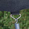 Garlando - Combi S - Trampoline met Veiligheidsnet - voor Kinderen en Volwassenen - Rond - 183 cm - met Veilige Rand - Blauw