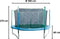 Garlando - Combi XL - Trampoline met Veiligheidsnet - voor Kinderen en Volwassenen - Rond - 366 cm - met Veilige Rand - Groen - Blauw