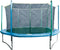 Garlando - Combi XL - Trampoline met Veiligheidsnet - voor Kinderen en Volwassenen - Rond - 366 cm - met Veilige Rand - Groen - Blauw