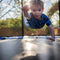 Garlando - Combi XS - Trampoline met Veiligheidsnet - voor Kinderen - Rond - 140 cm - met Veilige Rand - Rood - Blauw