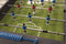 Garlando F-2 - Voetbaltafel - Kickertafel - Grijs Eiken - Telescopische stangen - Voetbal - Esdoorn - voor het hele gezin - inclusief 2 balletjes
