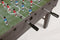 Garlando F-2 - Voetbaltafel - Kickertafel - Grijs Eiken - Telescopische stangen - Voetbal - Esdoorn - voor het hele gezin - inclusief 2 balletjes