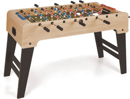 Garlando F-3 Maple Inklapbaar - Voetbaltafel - Kickertafel - Telescopische stangen - Voetbal - Esdoorn - voor het hele gezin - inclusief 2 balletjes