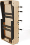 Garlando F-3 Maple Inklapbaar - Voetbaltafel - Kickertafel - Telescopische stangen - Voetbal - Esdoorn - voor het hele gezin - inclusief 2 balletjes