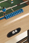 Garlando F-3 Maple Inklapbaar - Voetbaltafel - Kickertafel - Doorlopende stangen - Voetbal - Esdoorn - voor het hele gezin - inclusief 2 balletjes