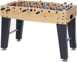 Garlando F-3 Maple Voetbaltafel - Kickertafel - Telescopische stangen - Voetbal - Esdoorn - voor het hele gezin - inclusief 2 balletjes