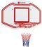 Garlando - Professioneel Basketbalnet - Basketbal - Training - voor diameter 45 cm - Wit - Rood - Blauw - Universeel te gebruiken