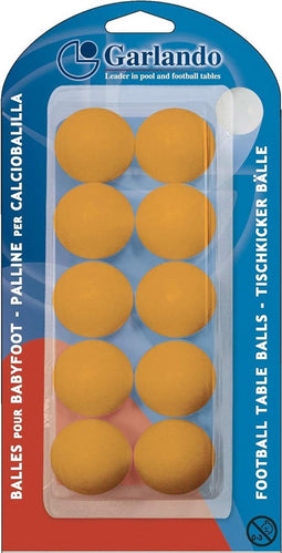 Garlando Tafelvoetbal Balletjes - Oranje - 10 Stuks