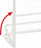 Garlando - Train & Score - Voetbaldoeltjes - set van twee - 90 x 60 x 50 cm - Voetbal - Training - Incl. Grondankers
