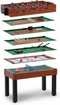 Garlando Voetbaltafel Multi-12 - Hout - Kickertafel - Voetbaltafel