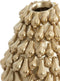Garlic vaas 42x39x47 cm - goud