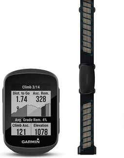 Garmin Edge 130 Plus Performance Bundel - Fietscomputer - Zwart