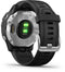 Garmin fēnix 6S Solar Zilver (Zwart)