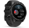 Garmin fēnix 8, 47mm, RVS body, Gorilla Glass, Grijs (Zwart)