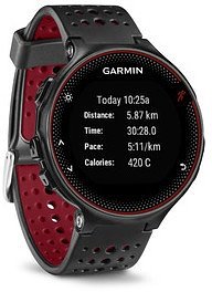 Garmin Forerunner 235 Zwart (Rood, Zwart)