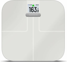 Garmin Index S2- Slimme Weegschaal - Personenweegschaal - Bluetooth - WiFi - BMI - Spiermassa - Wit