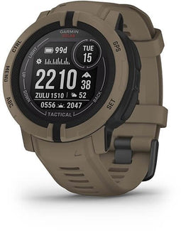 Garmin Instinct 2 Solar Tactical Edition Zwart (Bruin)
