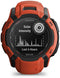 Garmin Instinct 2X Solar 50mm - Standaard Rood (Rood)